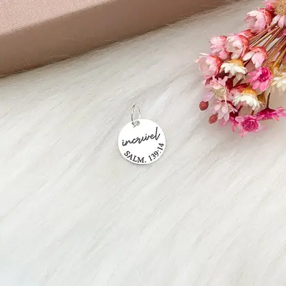PINGENTE 1,5CM INCRÍVEL